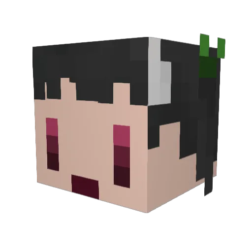 kota0113 Minecraft avatar head, 3D render