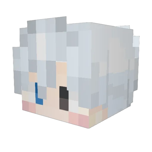 kotaaat Minecraft avatar head, 3D render