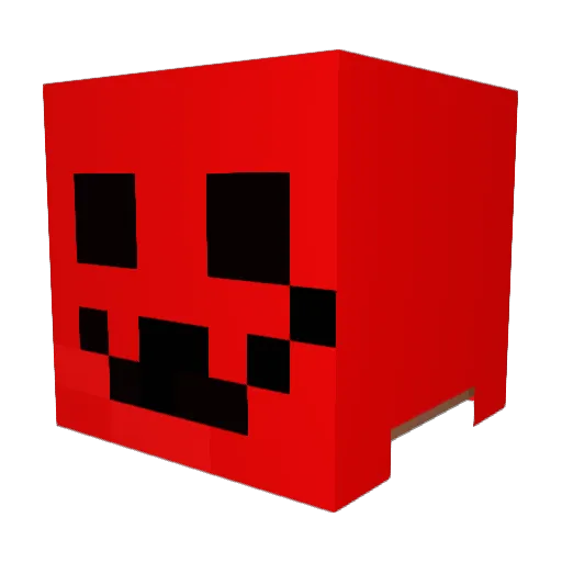 kotapako Minecraft avatar head, 3D render