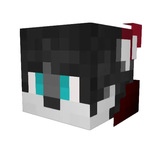 kotetsu_beast Minecraft avatar head, 3D render