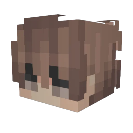 kotlet87tt Minecraft avatar head, 3D render
