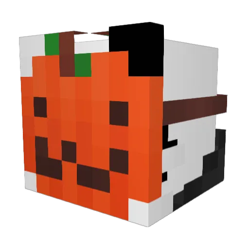 kototrek Minecraft avatar head, 3D render