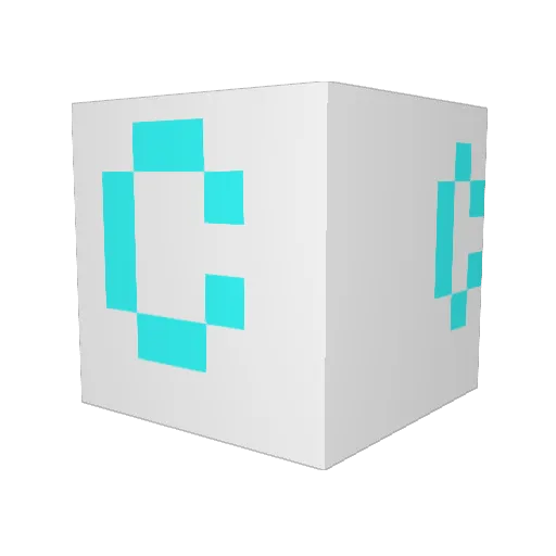 kouhai0119 Minecraft avatar head, 3D render