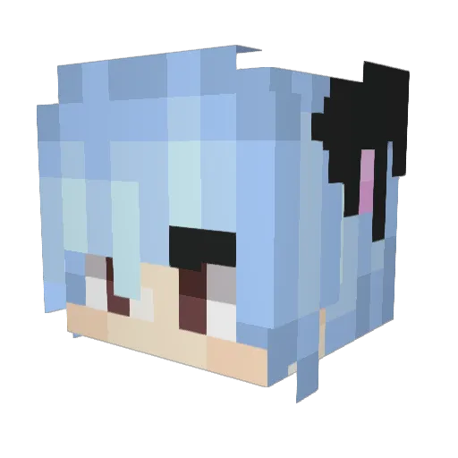 kouki0719 Minecraft avatar head, 3D render
