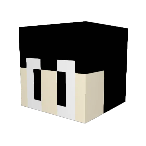 kouki626 Minecraft avatar head, 3D render
