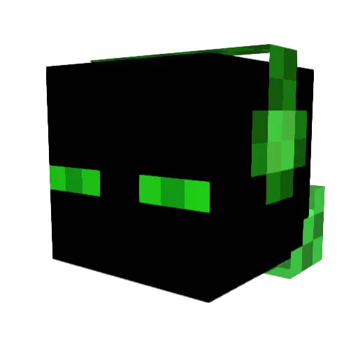 koulightKM Minecraft avatar head, 3D render