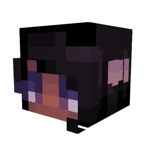 kourtney10 Minecraft avatar head, 3D render