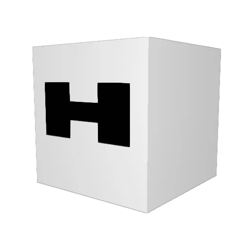 kousei_0529 Minecraft avatar head, 3D render