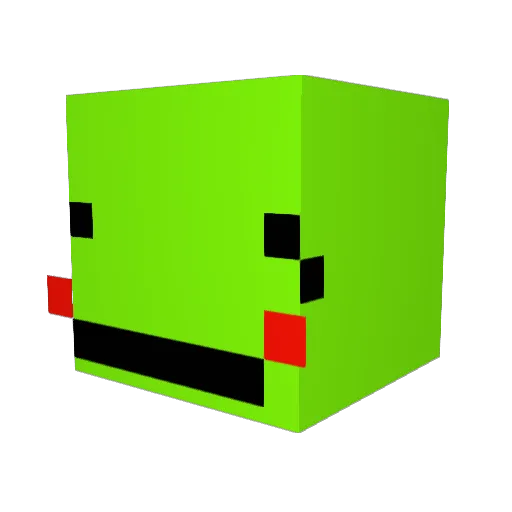 koushi_89 Minecraft avatar head, 3D render