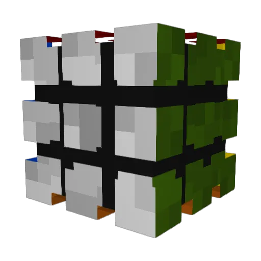 koushiiiicccc Minecraft avatar head, 3D render