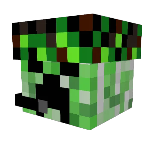 kouta019 Minecraft avatar head, 3D render