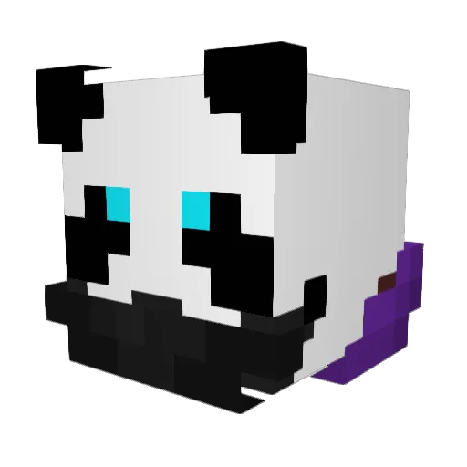 koutman Minecraft avatar head, 3D render