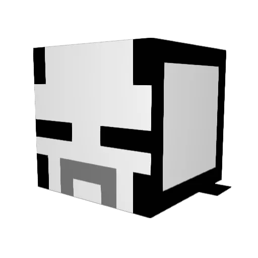 kowal1926 Minecraft avatar head, 3D render
