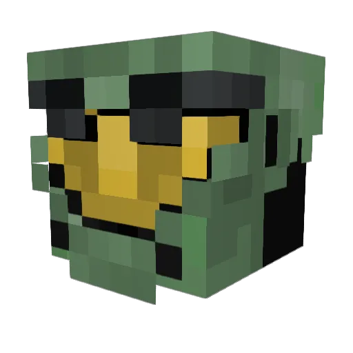 kowenboy Minecraft avatar head, 3D render