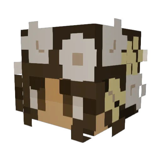 koxgy Minecraft avatar head, 3D render