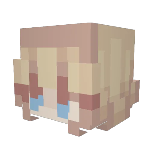 koys1020 Minecraft avatar head, 3D render