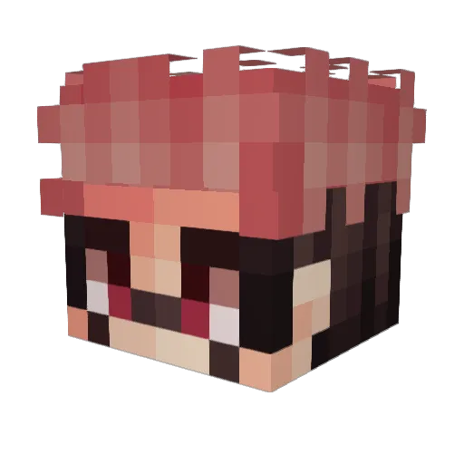 kozzy27 Minecraft avatar head, 3D render