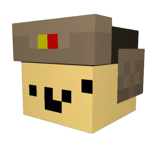 kperez2004 Minecraft avatar head, 3D render