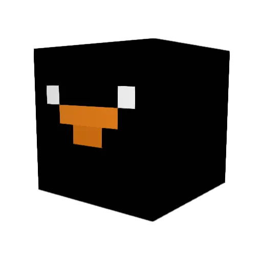 kpex987 Minecraft avatar head, 3D render