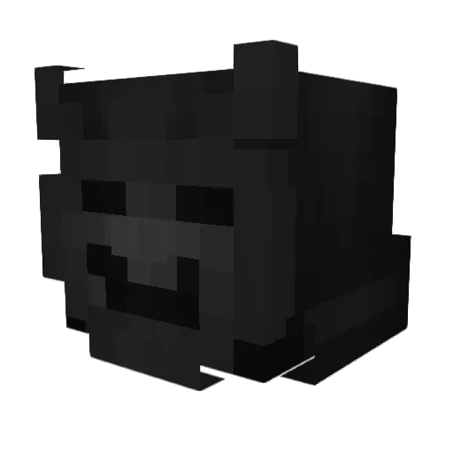 kpopwalk0529 Minecraft avatar head, 3D render