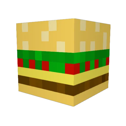 krabbypatty13 Minecraft avatar head, 3D render