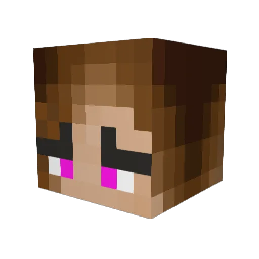 kraken0721 Minecraft avatar head, 3D render