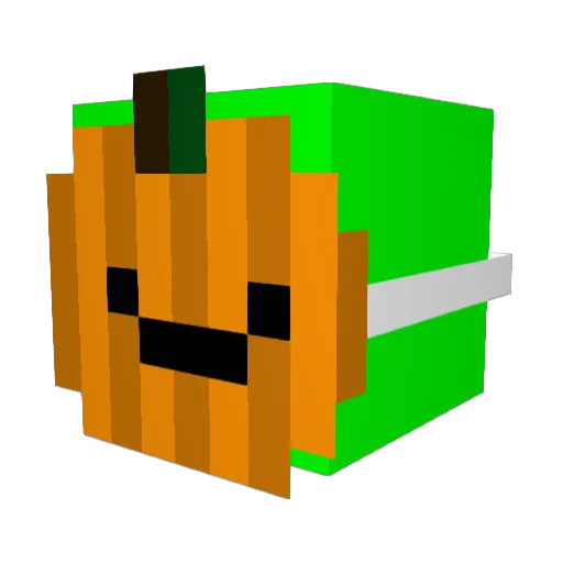 krangxd Minecraft avatar head, 3D render