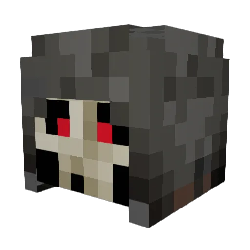 krasserdoode Minecraft avatar head, 3D render