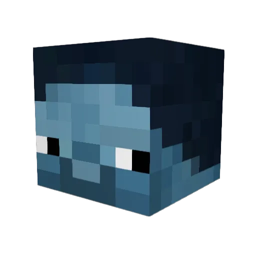 kraszhan Minecraft avatar head, 3D render