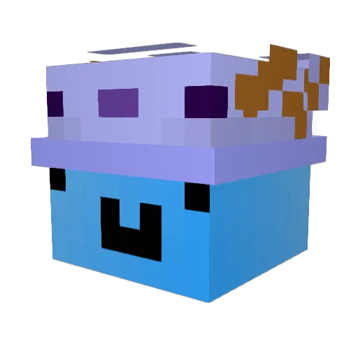 kratosjuboy Minecraft avatar head, 3D render