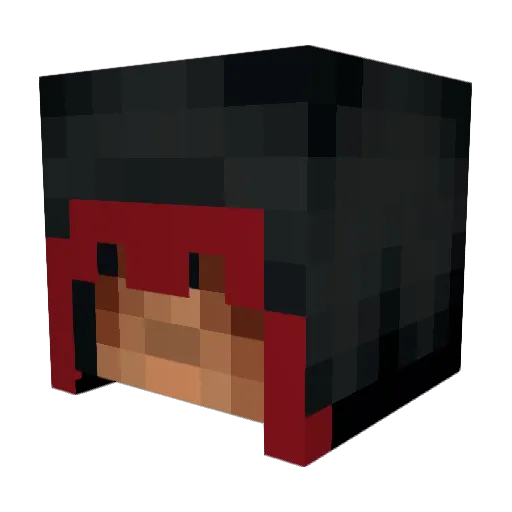 krauser062 Minecraft avatar head, 3D render
