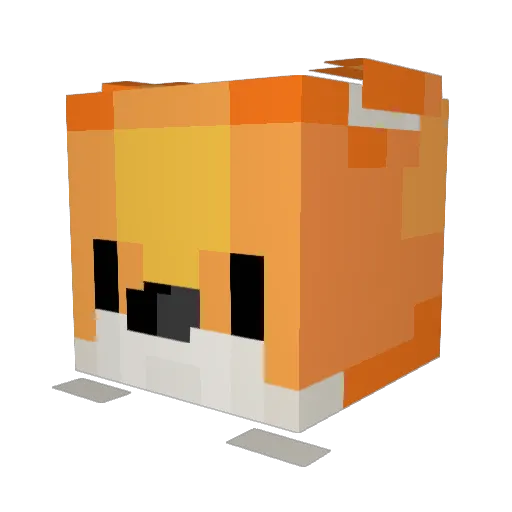 krazyllama04 Minecraft avatar head, 3D render