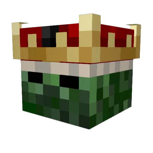 krazyminer123 Minecraft avatar head, 3D render
