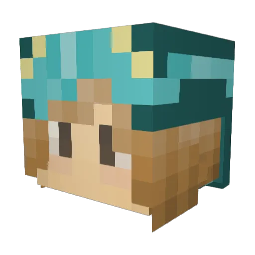 kre8torr Minecraft avatar head, 3D render