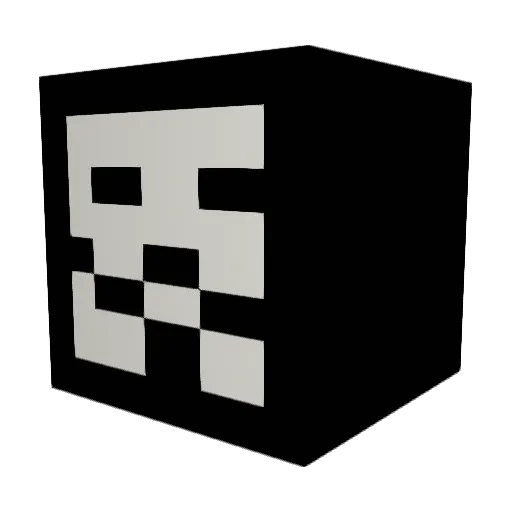 kreamyyy Minecraft avatar head, 3D render