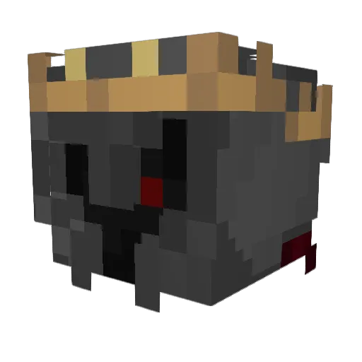 kreem305 Minecraft avatar head, 3D render