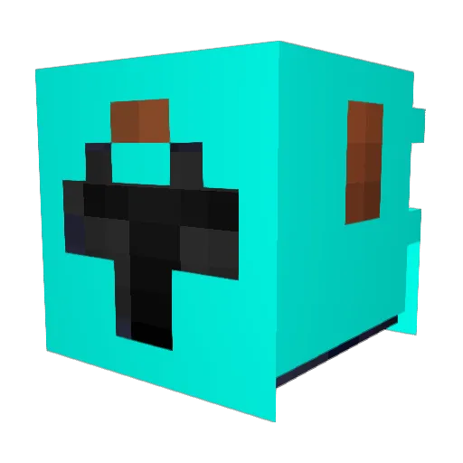 kreeper219 Minecraft avatar head, 3D render