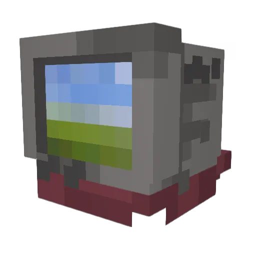 kreksyte Minecraft avatar head, 3D render