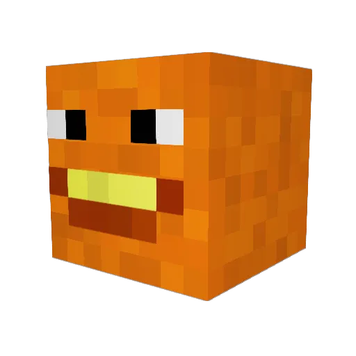 krem_panim Minecraft avatar head, 3D render