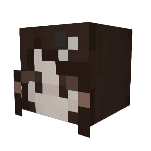 kremowka7 Minecraft avatar head, 3D render