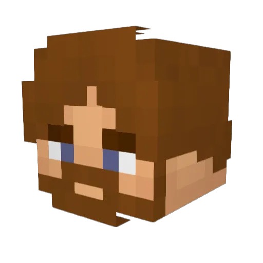 kreonch Minecraft avatar head, 3D render