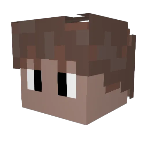 kresh_ Minecraft avatar head, 3D render