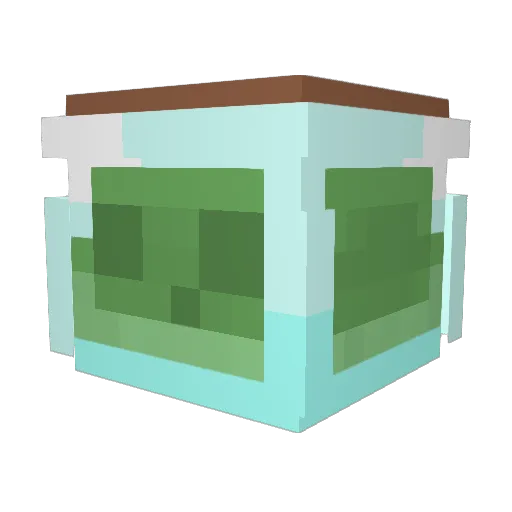 krevrtka Minecraft avatar head, 3D render