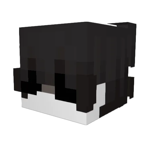 krezeslo Minecraft avatar head, 3D render