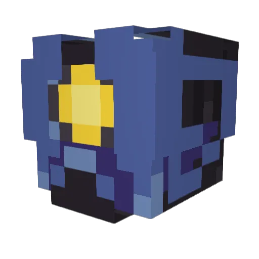 krh2904 Minecraft avatar head, 3D render