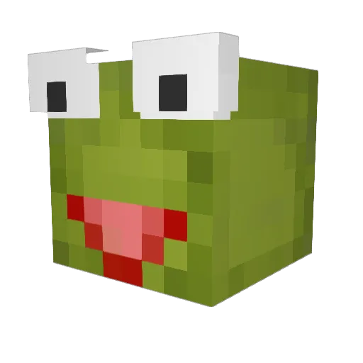 kri27 Minecraft avatar head, 3D render