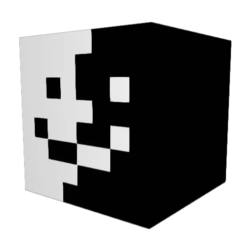 kri5za Minecraft avatar head, 3D render