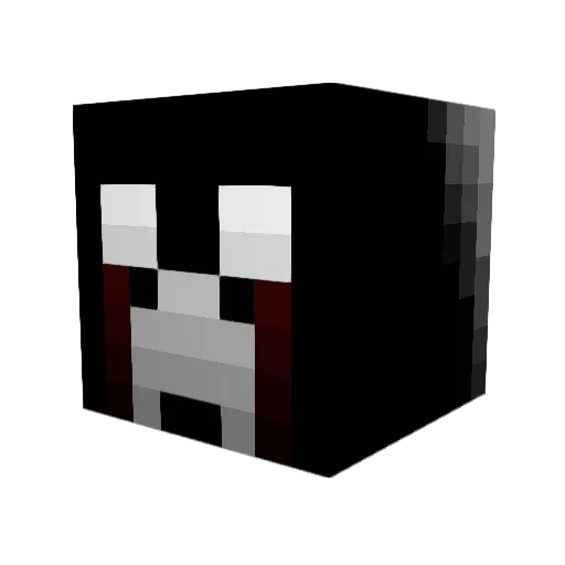 krib13 Minecraft avatar head, 3D render