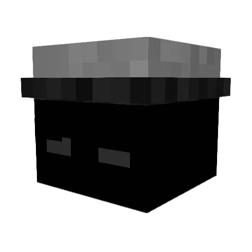 kriegichknast Minecraft avatar head, 3D render