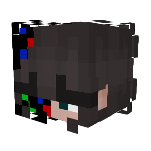 krios49 Minecraft avatar head, 3D render